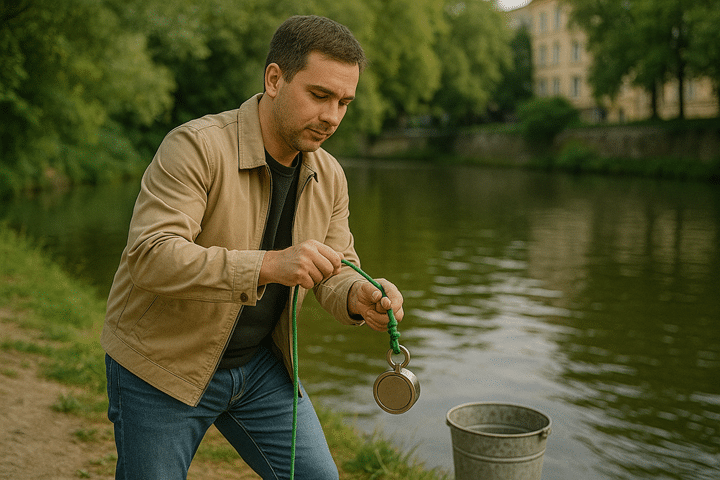 Пошуковий магніт для водойм: як обрати, де застосувати і що можна цікавого знайти